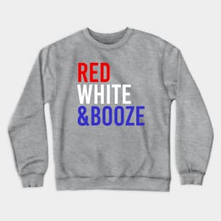 RED WHITE & BOOZE USA Crewneck Sweatshirt